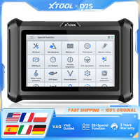 XTOOL D7S V2.0 OBD2 Scanner ECU Coding Car scanner Bi-directional Automotive Tool key programmer 39+ Resets with CANFD DOIP FCA