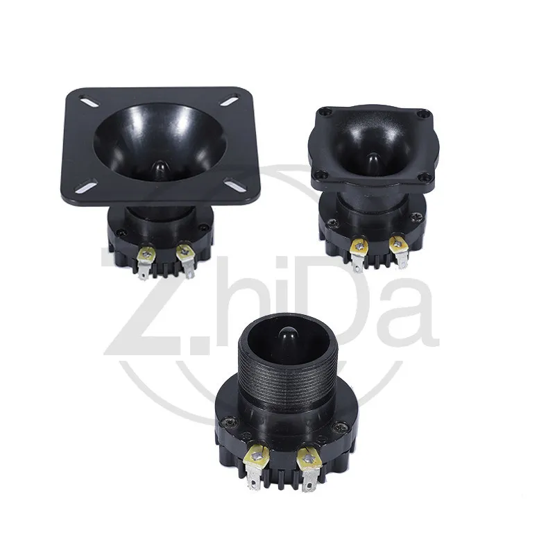 High Power Neodymium Magnet Horn Tweeter Compression Driver Square Dance Trolley Speaker Driver Bird Sound Horn