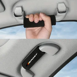 2-Piece Set Of Car Gloves, Roof Armrest Decorative Protective Cover, Interior Ceiling Handle Protective Cover
