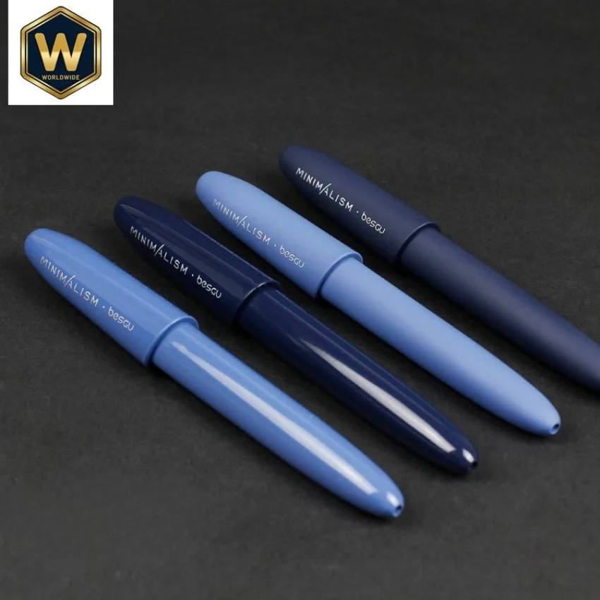2026 Three-pronged Frosted Fountain Pen EF/F 0.5 Open Hooded Nib Smooth Writing High Value Replaceable Ink Capsule for Practice