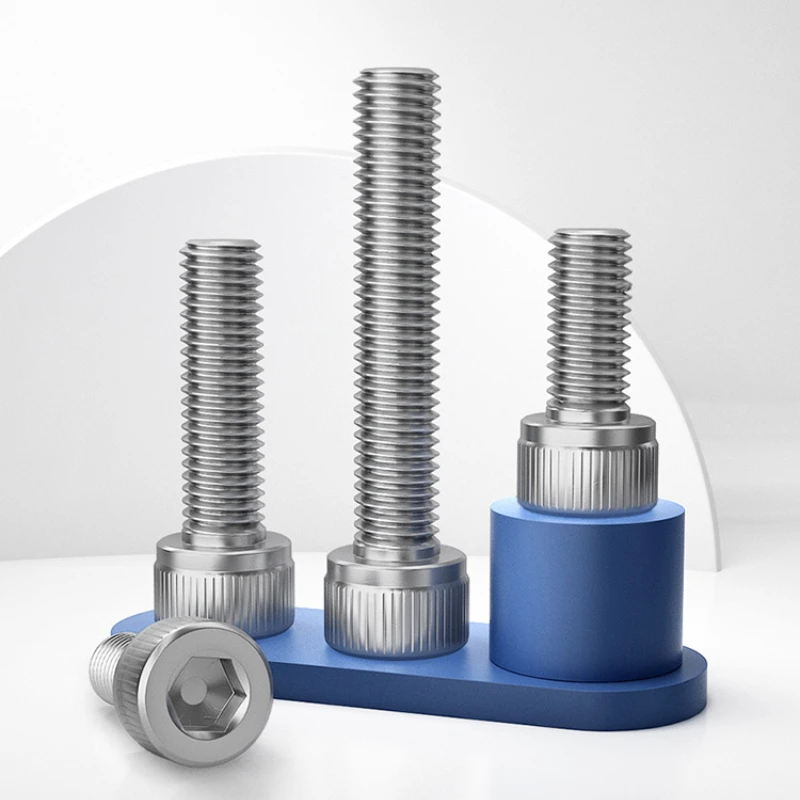 M3 M4 M5 M6 M8 M10 M12 304 Stainless Steel Reverse Thread Inner Hexagon Screw Anti-Wire Left-Handed  Bolt
