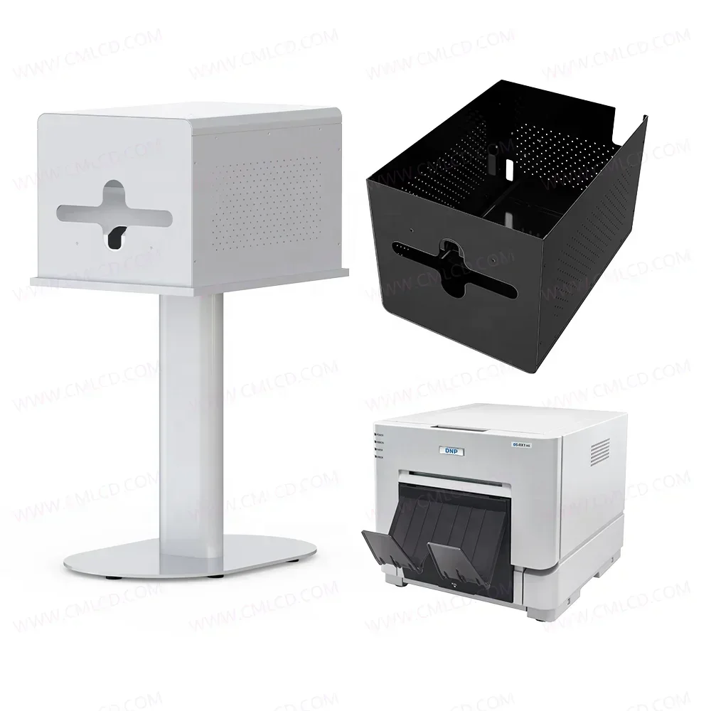 Hot SalesMetal Made DNP DS620/ RX1HS/ HiTi P525L Printer Cover And Stand To Protect Selfie Photo Booth Printer