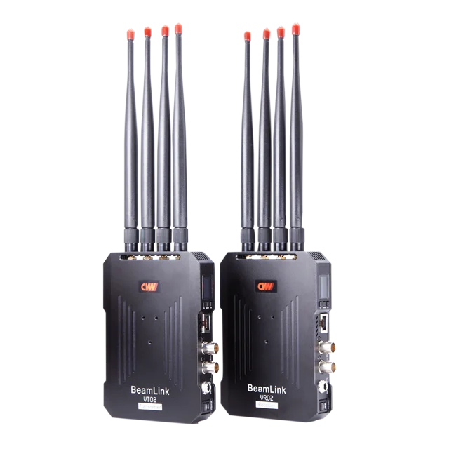 

Beamlink VT VR02 Wireless video transmission two in one big range low latency transmitter and receiver kit for filmmaker