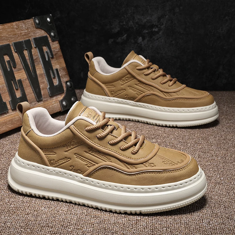 

Men's Retro Sports LeisureBoard oes Autumn Prevnce Thi Boting Anti-slip Work oes Comfortable Breathable Casual Fo...