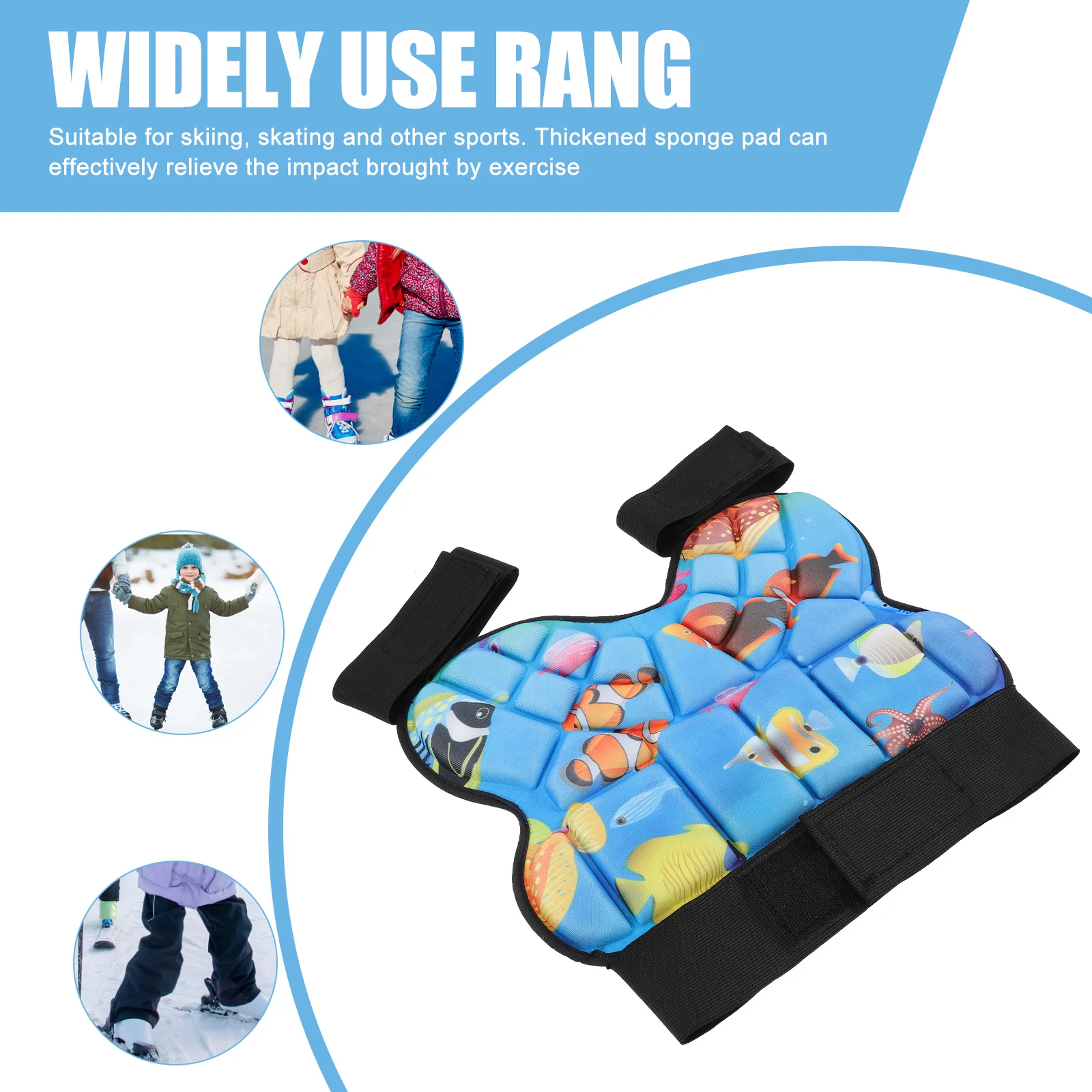 

Kids Hip Protector Pant Durable Skating Hip Pad Children Protection Pant for Roller Skating Sports Safety Crash Pad