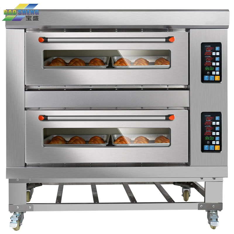 China Bread Cake Pizza Industrial Oven for Bakery Machine Electric Price of Commercial Oven for Bakery Shop Equipment