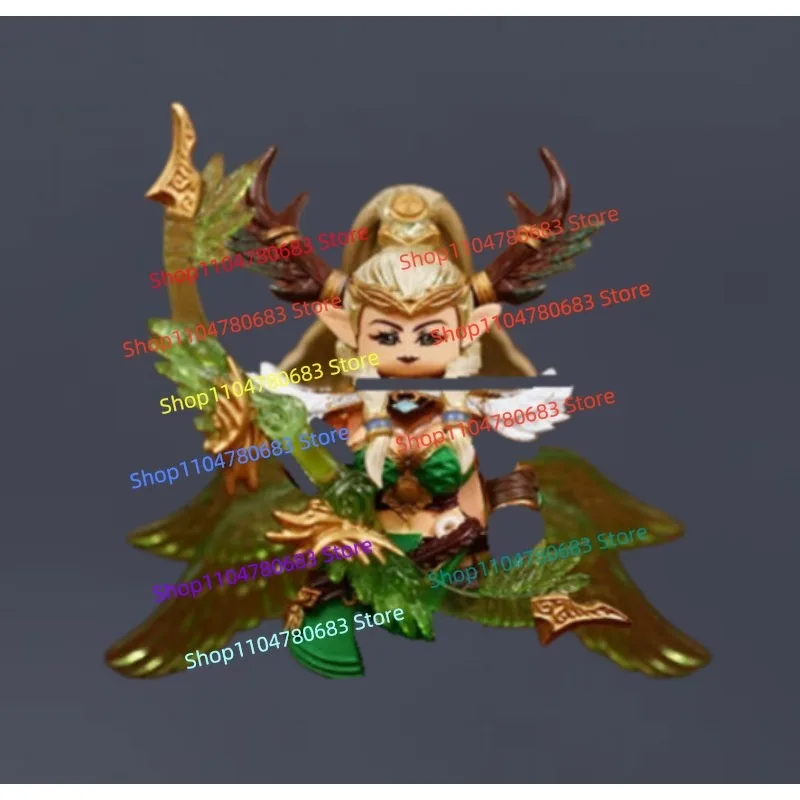 Mini Minifigure Lightning King Assembled Model with Armor Accessories, Cartoon Trendy Ornament, Hobby Collection & Holiday Gift