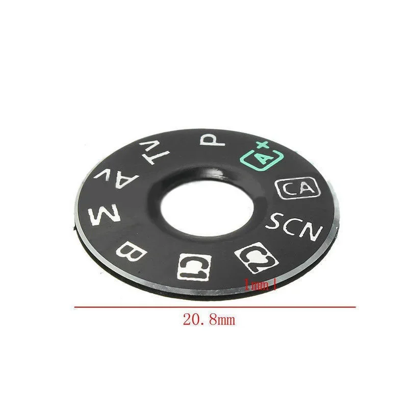 For-Canon EOS 6D Camera Function Dial Mode Plate Interface Cap Button Repair Kit Camera Accessories