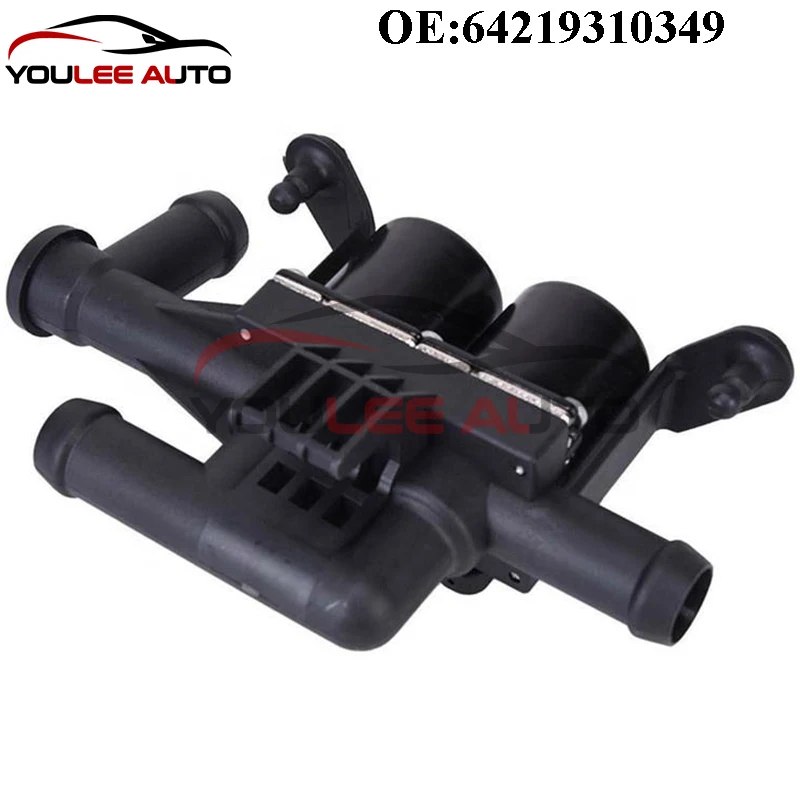 

64219310349 64114271156 64119164 Клапан управления нагревателем Электромагнитный клапан водяного охлаждения для BMW 528i 535i 550i 650i 740i M5 M6