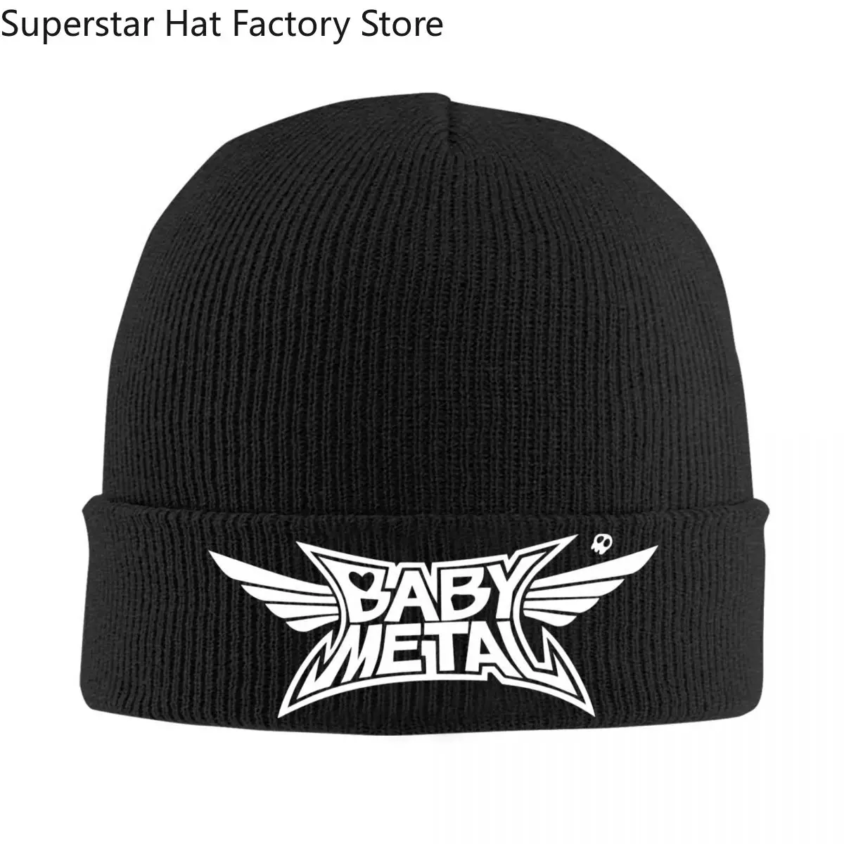 Babymetal Hat Autumn Winter Beanie Warm Band Cap Men Women Acrylic Knitted Caps