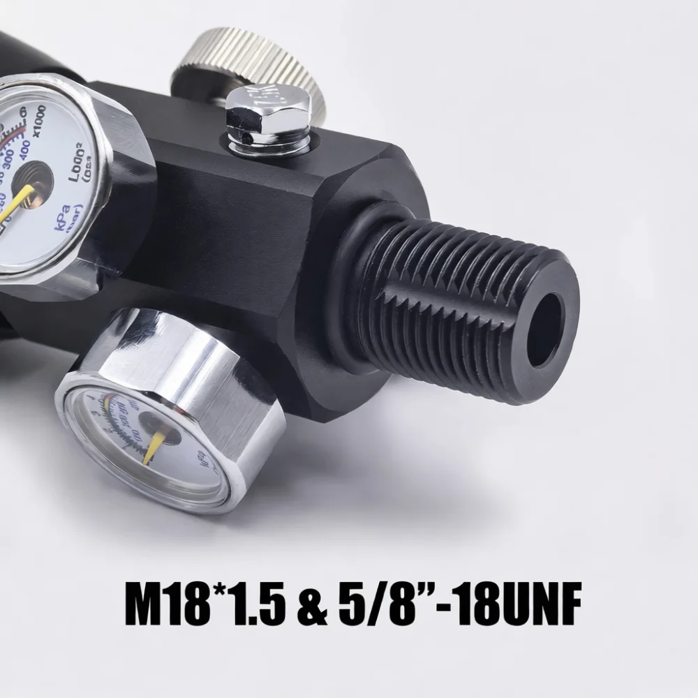 High Pressure Pneumatic Hose Valve Kit Thread 5 8 18UNF Industrial Gas Tank Filling Switch For Precise System Control