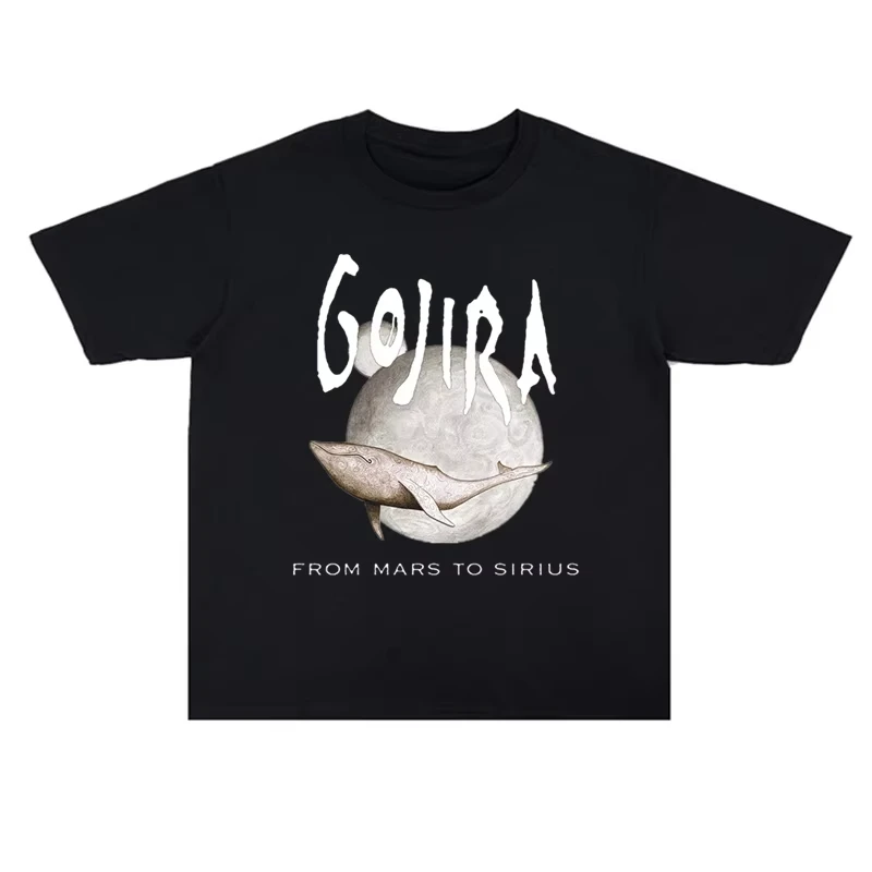

Лето 2029, хлопковая мужская и женская футболка с принтом Heavy Metal Band Gojira, высококачественная мужская футболка с коротким рукавом