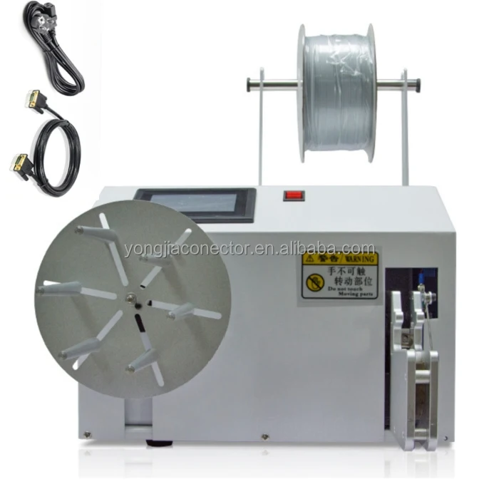 Automatic Power Cord Electric Wire Winding and Twisting Tie Machine