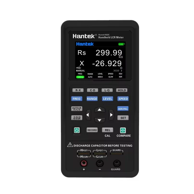 Handheld Lcr Digital Bridge Hantek 1832c High Precision Measurement Resistance Detector on Sale