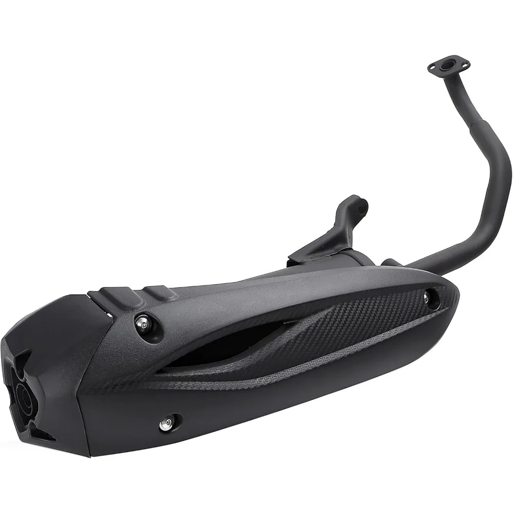 

Motorcycle Exhaust Assembly in Heavy Iron Material Compatible with Chinese GY6 125cc 150cc 4-Stroke Engine Scooter Moped RSZ 15