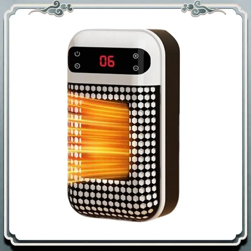 AC76-Electric Heaters  Indoor Electric Space Heaters 500 Watt Heater For Winter Home Heater With LED Display