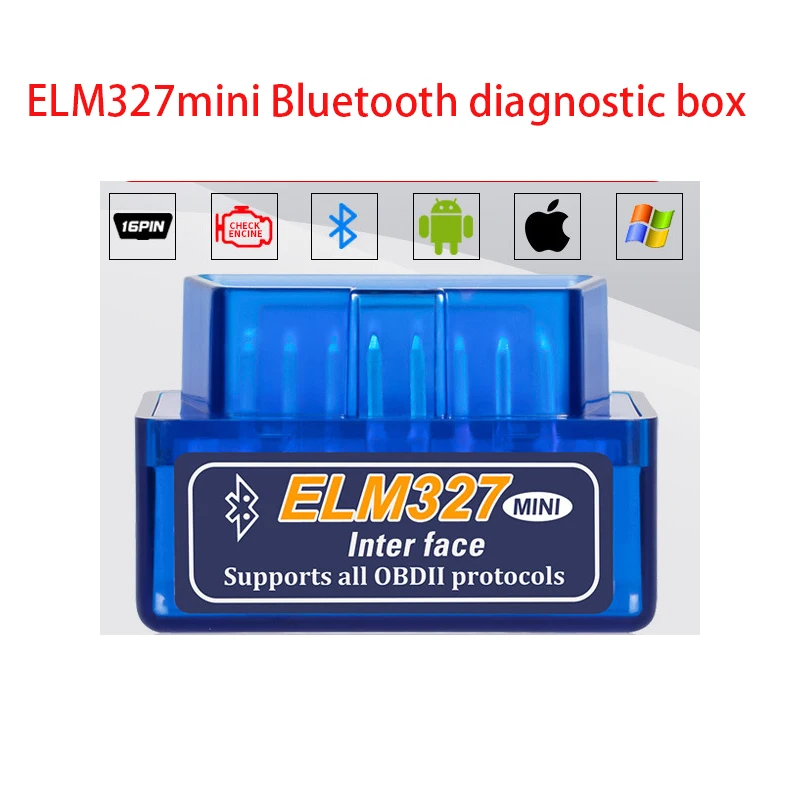 

Super MINI ELM327 5.1 Bluetooth OBD2 V2 obd car scanner automotriz automotive tools code reader OBDII Code Diagnostic-Tools