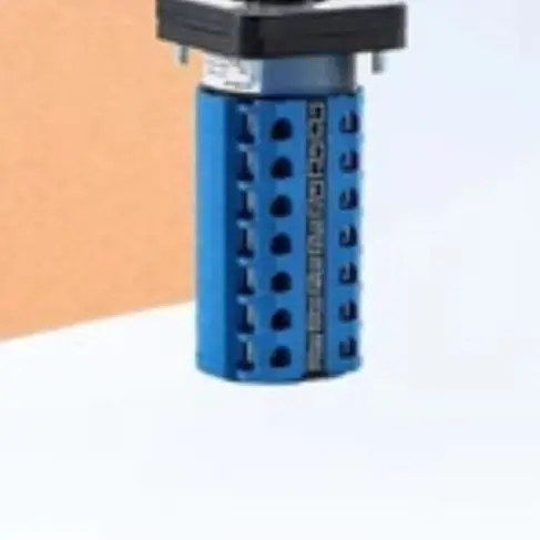 SZW26-20 3 Position 7 Section Rotary Changeover Switch 1-0-2 Panel Mount For AC440V DC240V 20A Industrial Electrical Control