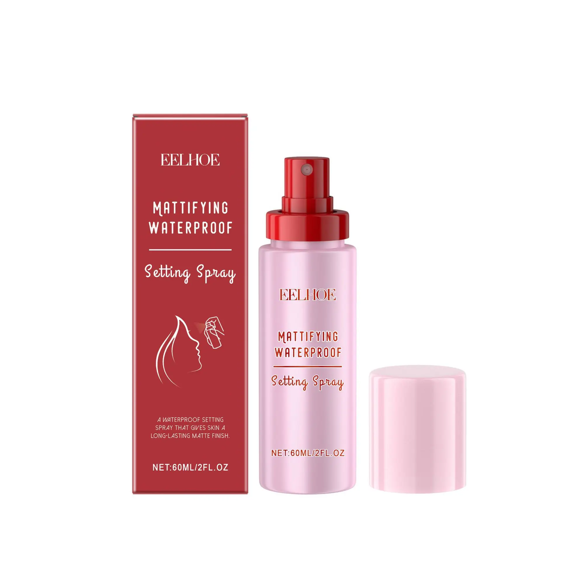 EELHOE Makeup Fixer Spray Moisturizing Face Make up Waterproof Lasting Oil Control Natural Matte Refreshing Makeup Setting Spray