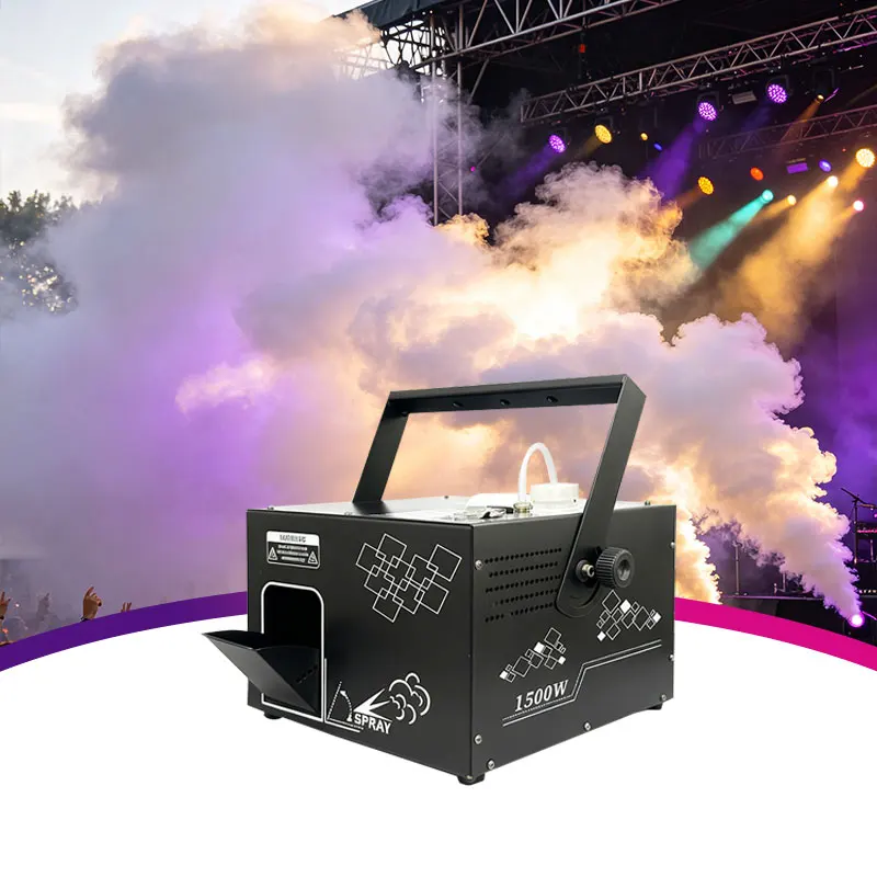 MINGLANG MINGLANG 2026 Mini Haze Machine Best-Selling 1500W 1CH DMX512 Manual Control for Party Wedding Stage Security AC110-220V - Aliexpress Deal