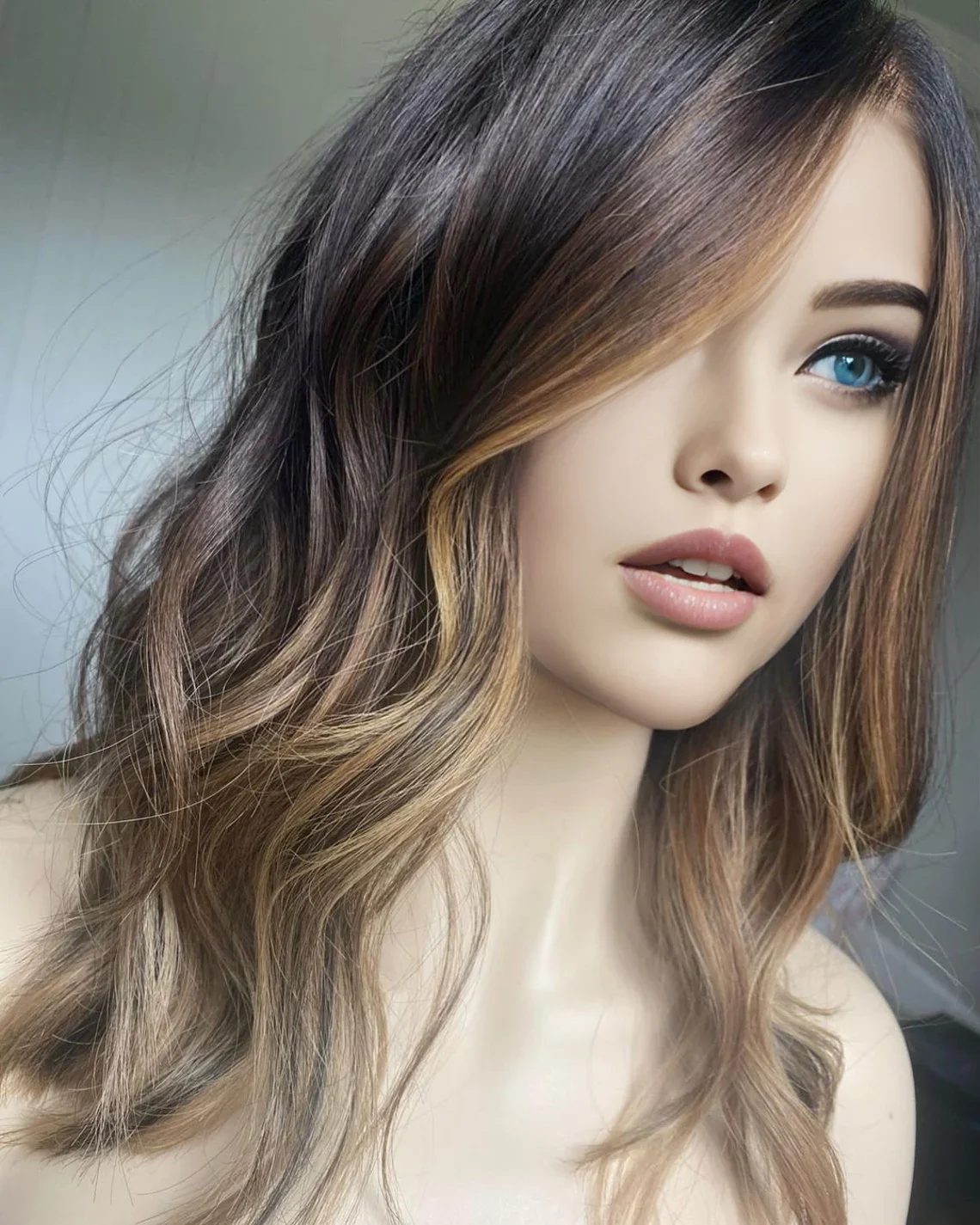 

16-дюймовый коричневый длинный волнистый парик из еврейских человеческих волос 5x5 на шелковой основе с детскими волосами HD, кружевные европейские волосы, предварительно выщипанные, бесклеевые, на каждый день