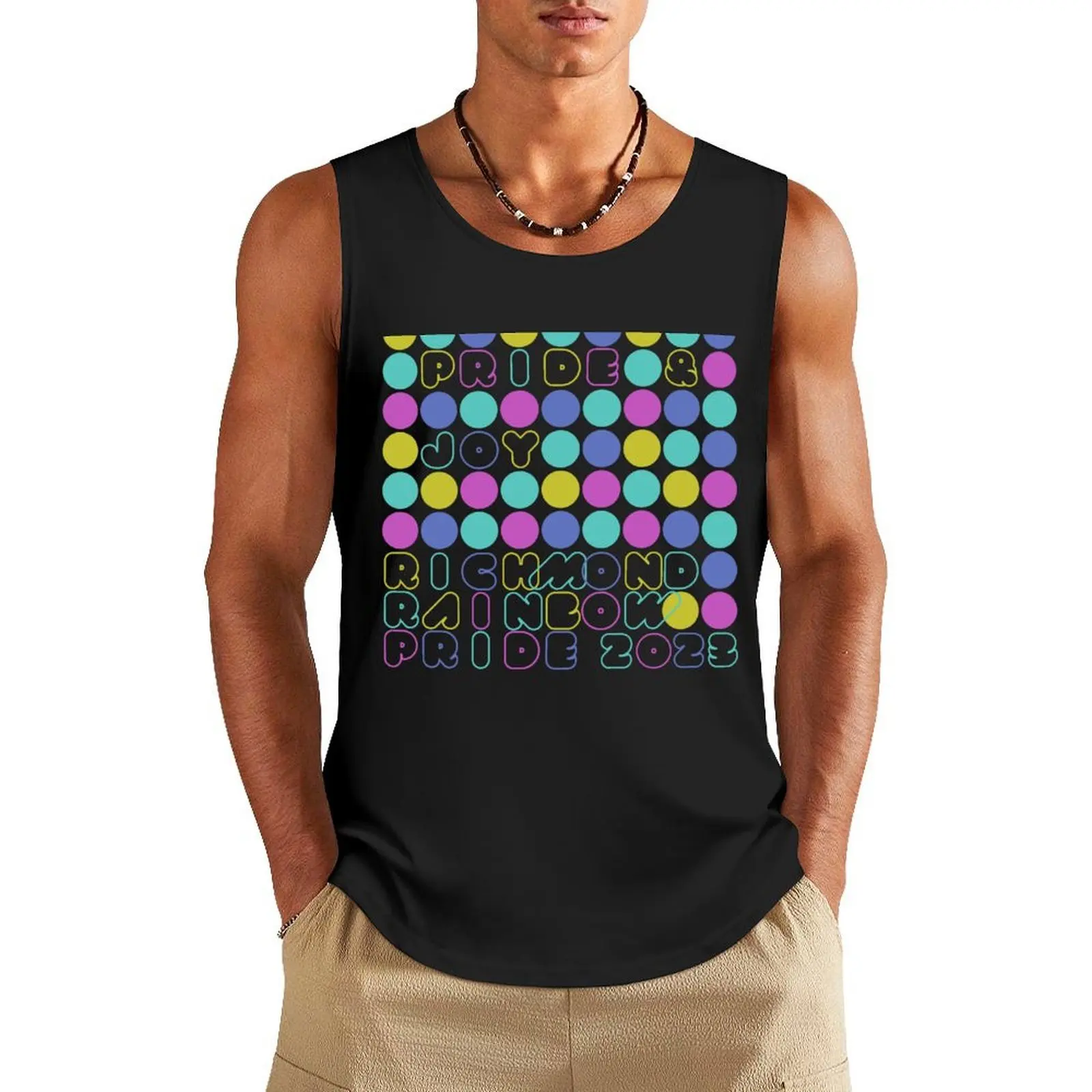 

Pride and Joy 2023 Tank Top Sports shirt man Men's gym articles summer clothes for men