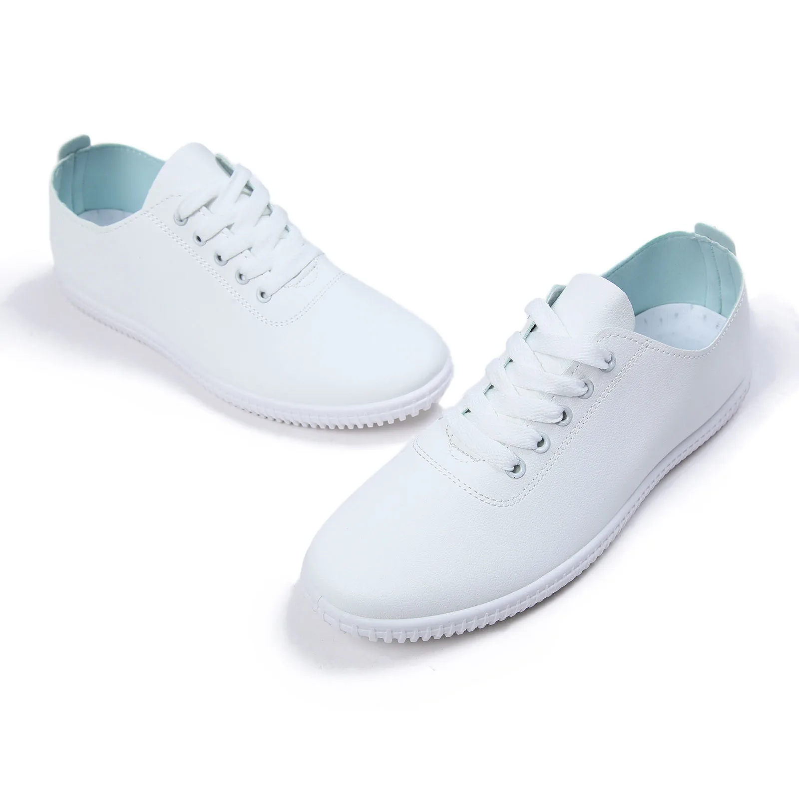 New Shoes For Women 2023 Fashion Korean Style White Casual Platform Shoes Breathable Low-top Sneaker Ladies Vulcanize Shoes