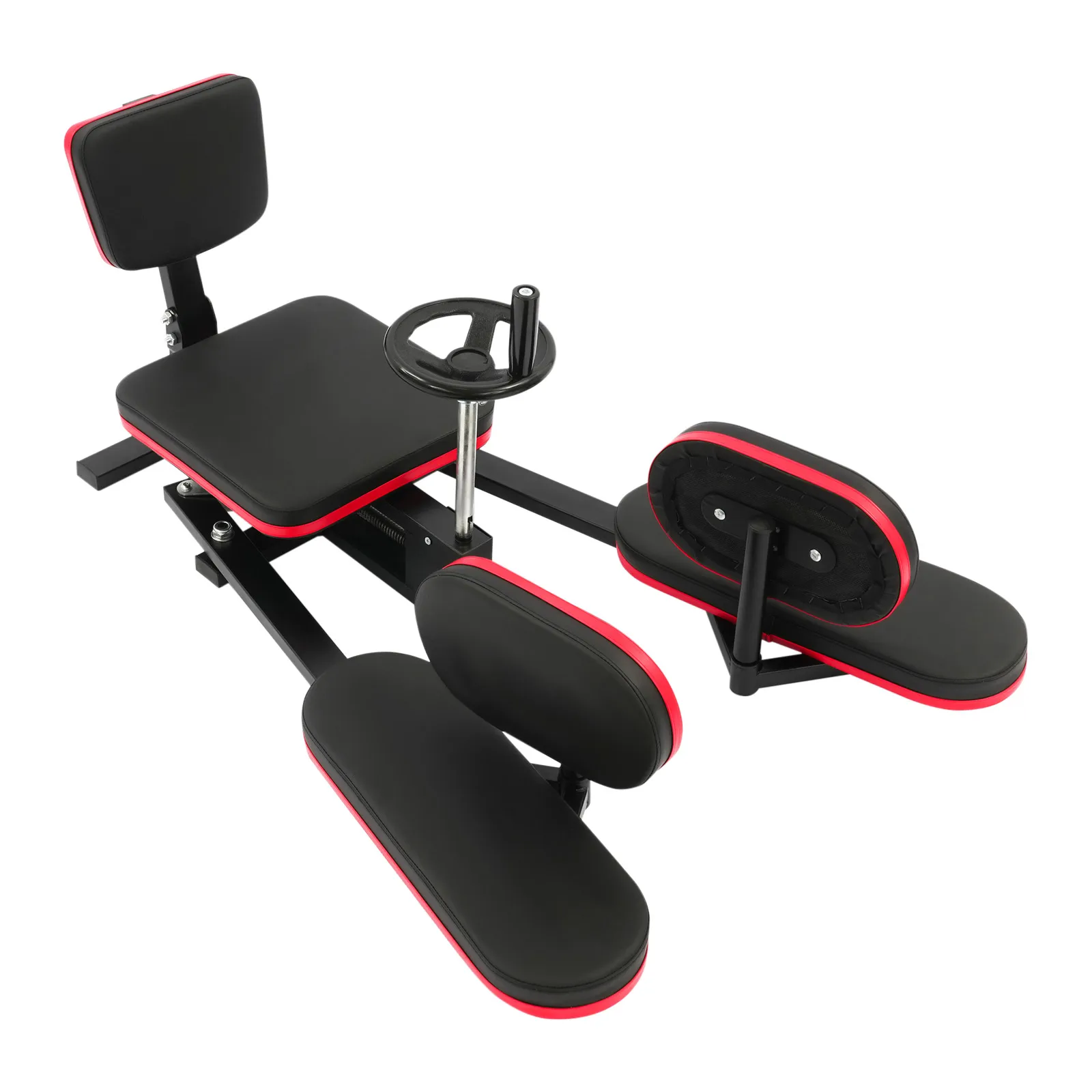 Allenatore per allungamento delle gambe, ferro con schiuma PU, carico 264 libbre, 180 ° Macchina per Stretching Regolabile e Divisibile per Palestra Domestica, Danza Classica, Ginnastica,
