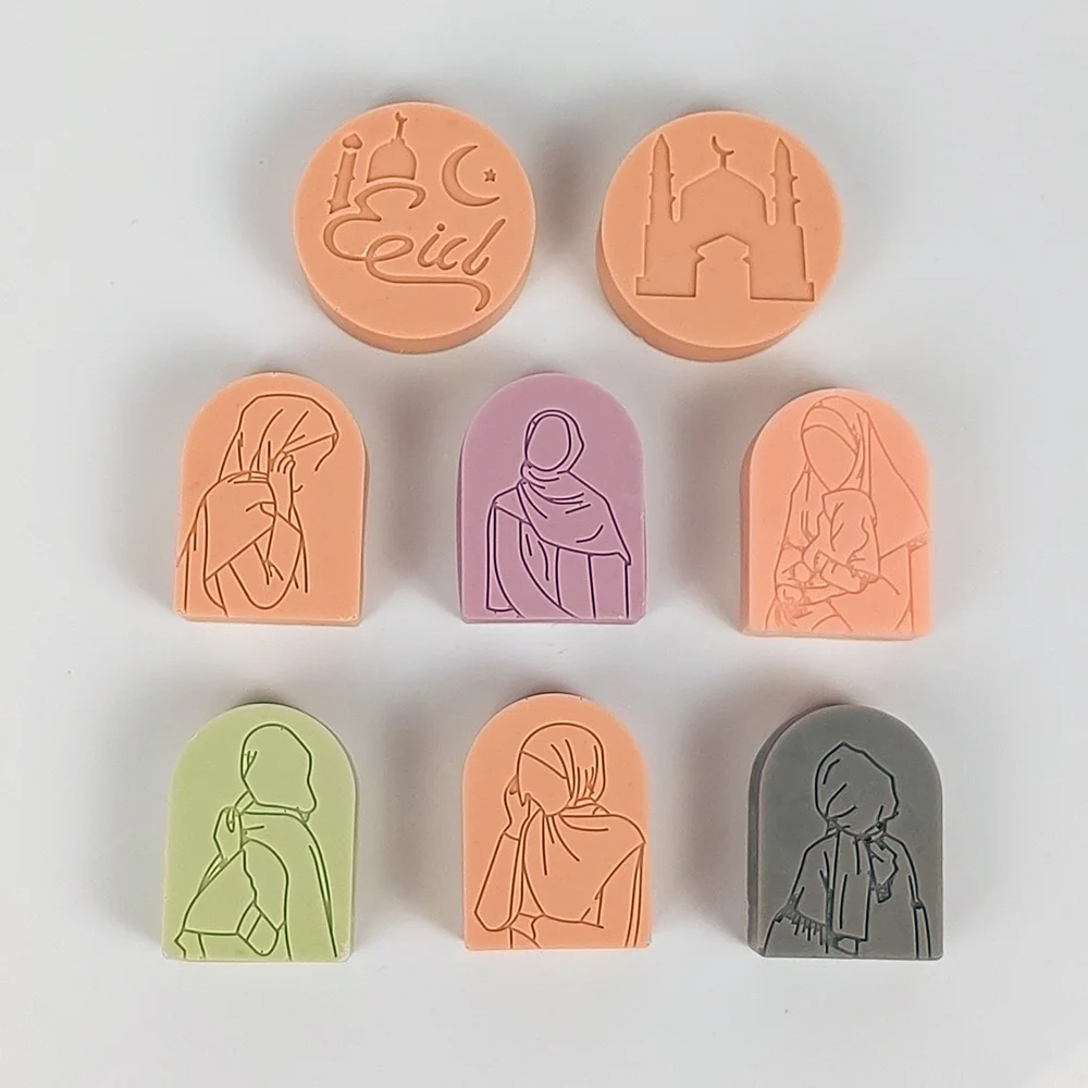 

8 Holes Human Stick Figure Shape Soap Candle Silicone Mold Mochi Toy Fondant Cake Mould DIY Aroma House Decoration Craft Tools