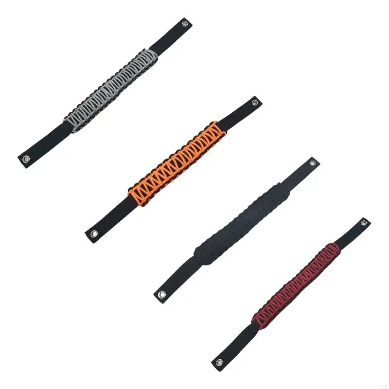 

D5BE 4 Pieces Resilient Nylon Vehicle Handles Perfect For Outdoor Activities And Daily Commutes