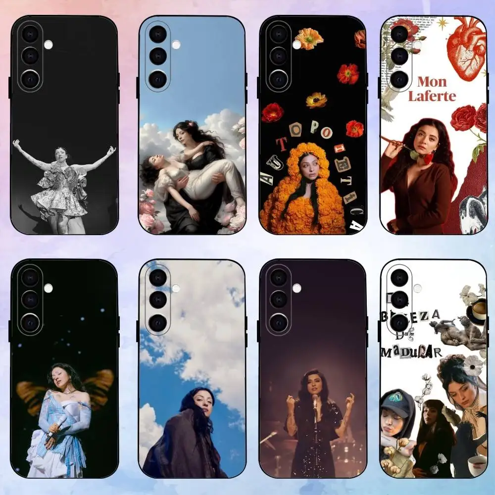 

M-mon L-laferte Autopoietica Phone Case For Samsung Galaxy A73,A72,A71,A70,A53,A52,A51,Others Soft Black Shell