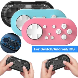 KS54 Mini Bluetooth Gamepad Controller Light Key Chain Sized Gamepad Joystick with Vibration For Nintendo Switch/OLED Console