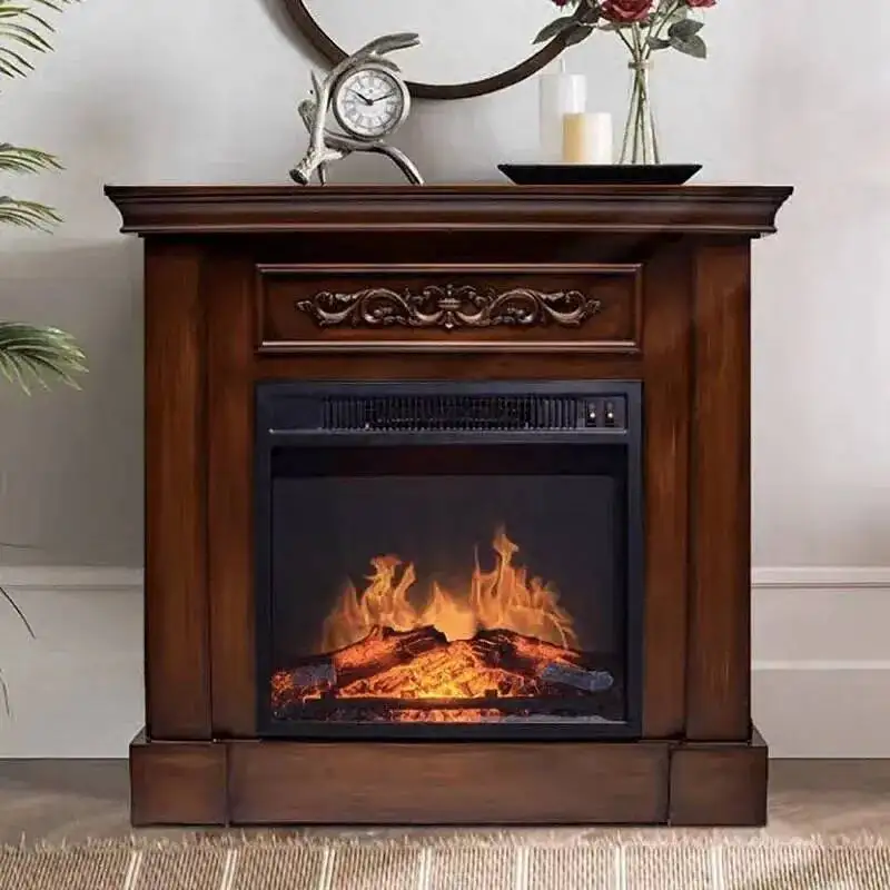 Fireplaces Heater Decorative Fireplace Simulation Flame Fireplace with 3D Flame Fireplace Heater for Heating Z