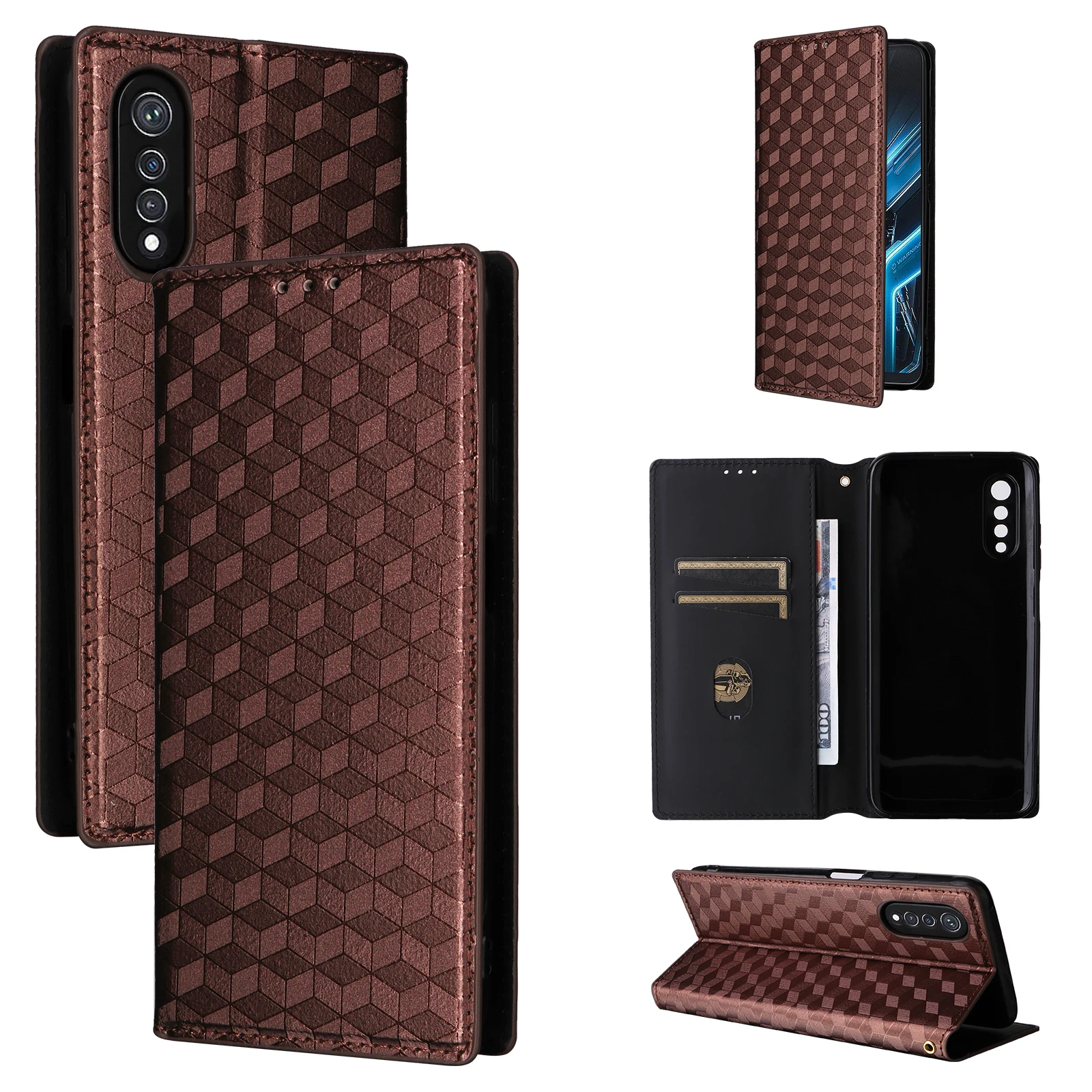 Dla Cubot x70 etui linie stereoskopowe skórzany portfel pokrywa dla Cubot X 70X70 zamek magnetyczny etui z klapką na telefon