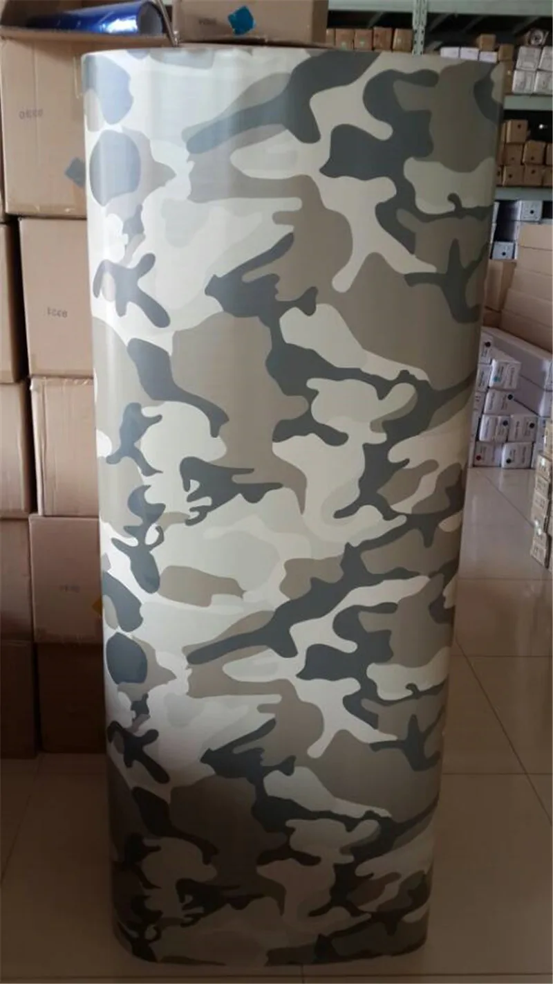 152x30cm Camouflage Vinyl PVC Car Sticker Wrap Film Digital Woodland Army Military Green Camo Desert Decal For Auto Motorcycle view 6
