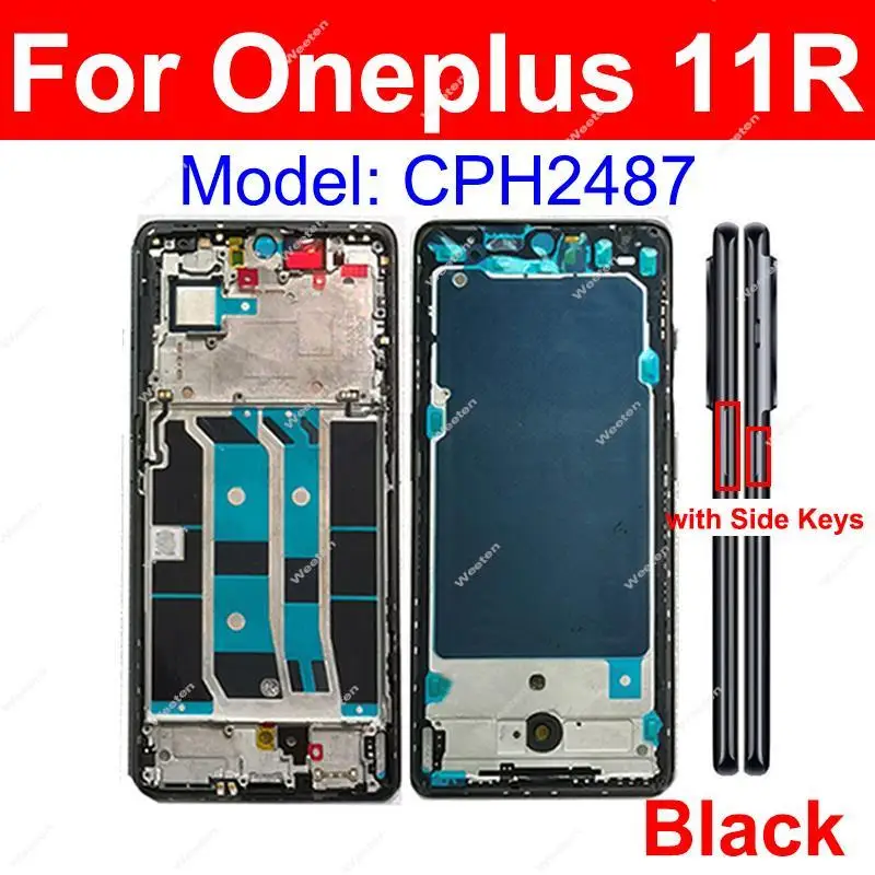 

For OnePlus Oneplus 1+ 11R Middle Frame Housing Middle Cover Housing with Side Button Replacement