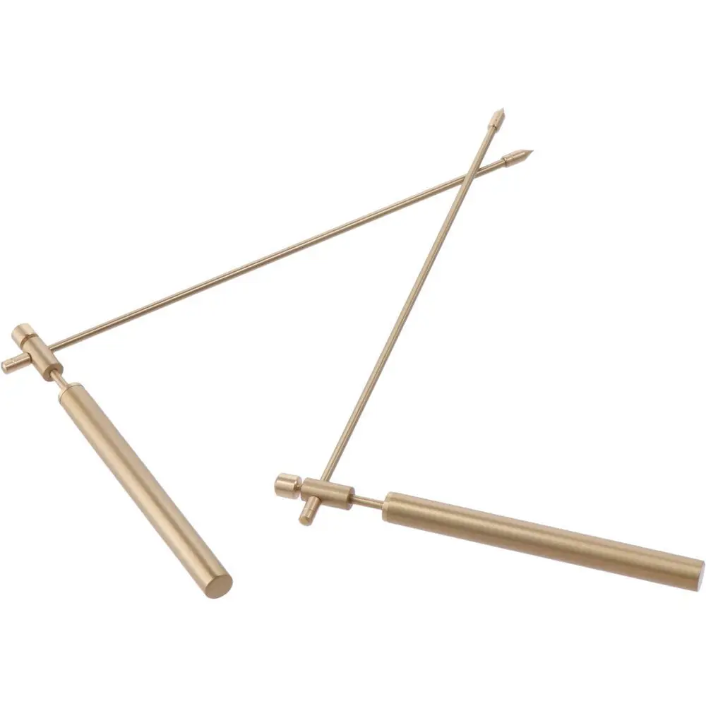 2PCS Divining Water Pure Copper Ghost hunting equipment Ghost hunters Metal Detection Rod Ghost Hunting view 3