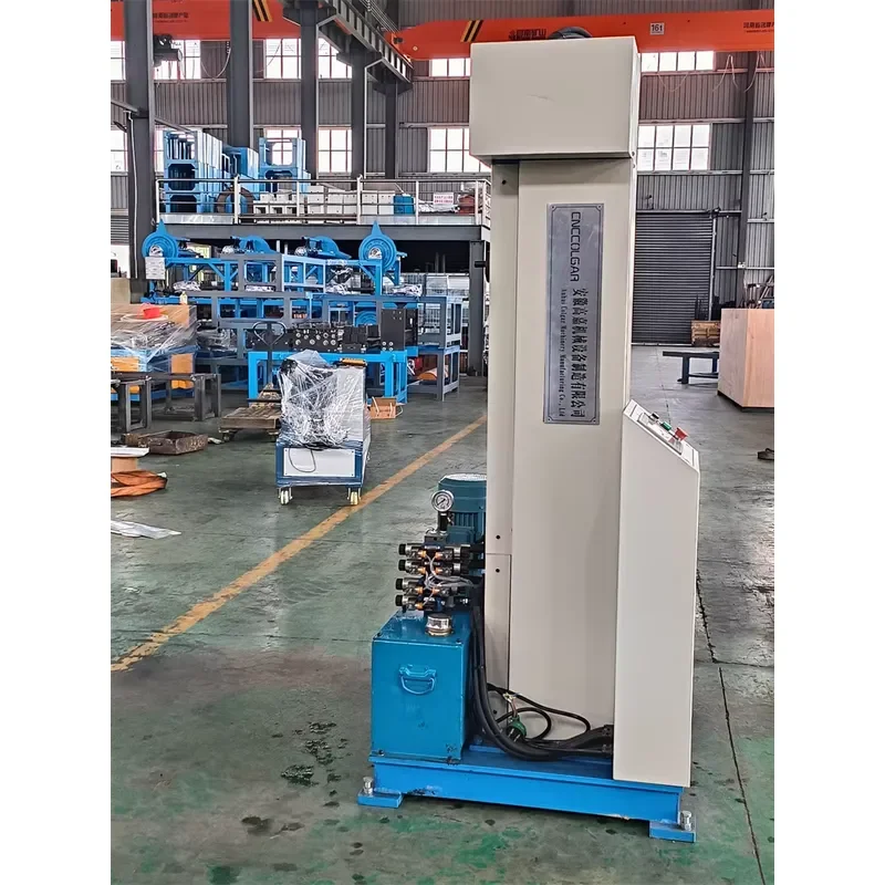 Vertical Hydraulic Seam Closing Machine for Air Duct Equipment Lock Seamer