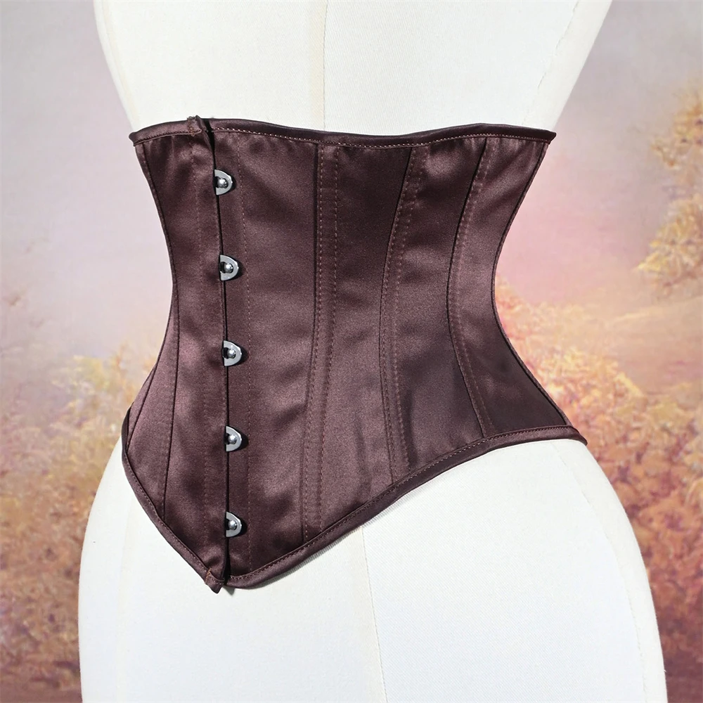 corset-sous-poitrine-en-satin-marron-pour-femme-amincissant-la-taille-et-le-ventre-gaine-sculptante-ceinture-corset-a-lacets-serre-taille