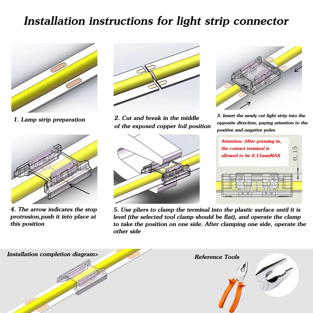 5mm 8mm 10mm 2pin COB LED Stre – Candle X Bewertung und Preis