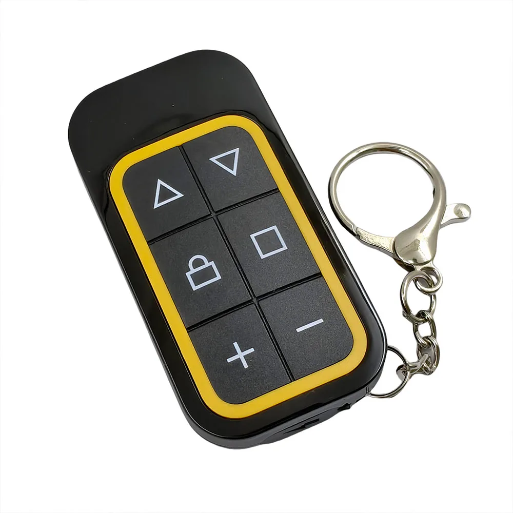 Rechargeable 8-Channel Multi-Frequency Remote Clone Duplicator 300-915MHz 433MHz Garage Door Electric Gate Copy Remote Control