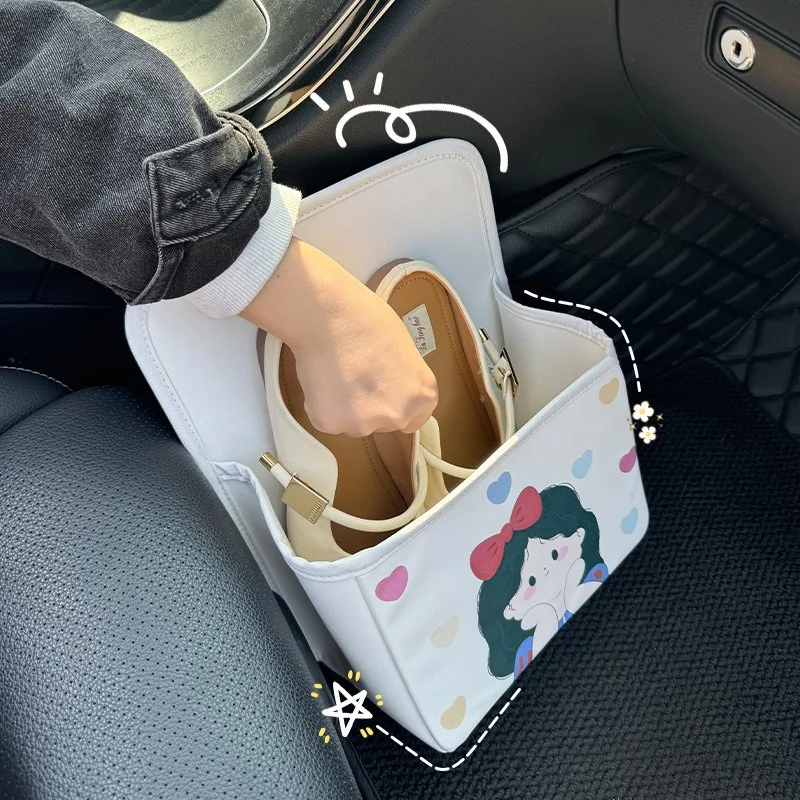 Car Shoe Box for The Passenger Seat, A Handy Item for Keeping Shoes in The Car, Also for Storing Shoes in The Trunk