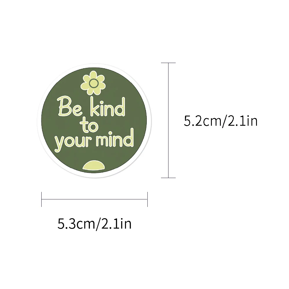 50PCS Positive Affirmation Stickers Kawaii Harajuku Skateboard Graffiti Decals Luggage Suitcase Bike Gift Phone Bike Stickers image 2