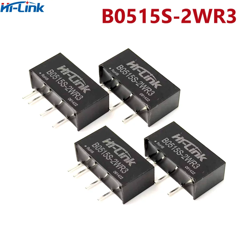 B0505S-2WR3 Hi- Link Electronic IC B0512S-2WR3 B0509S-2WR3 Stock 2W 5v To 5V 12V DC-DC Isolated Power Single Output RoHS Supply