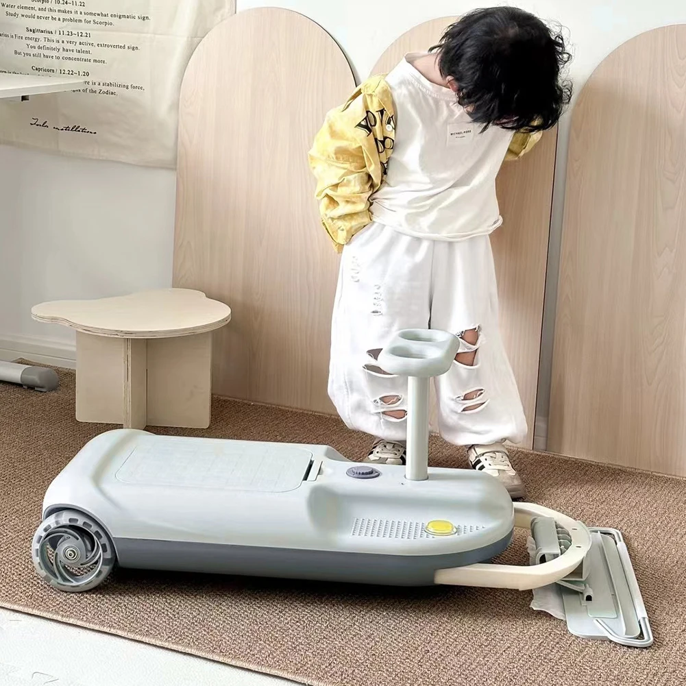 Coche eléctrico limpio para niños, juguetes portátiles para niños pequeños, coche de movimiento de velocidad Variable para edades de 3 años en adelante, juego familiar y juguete limpio