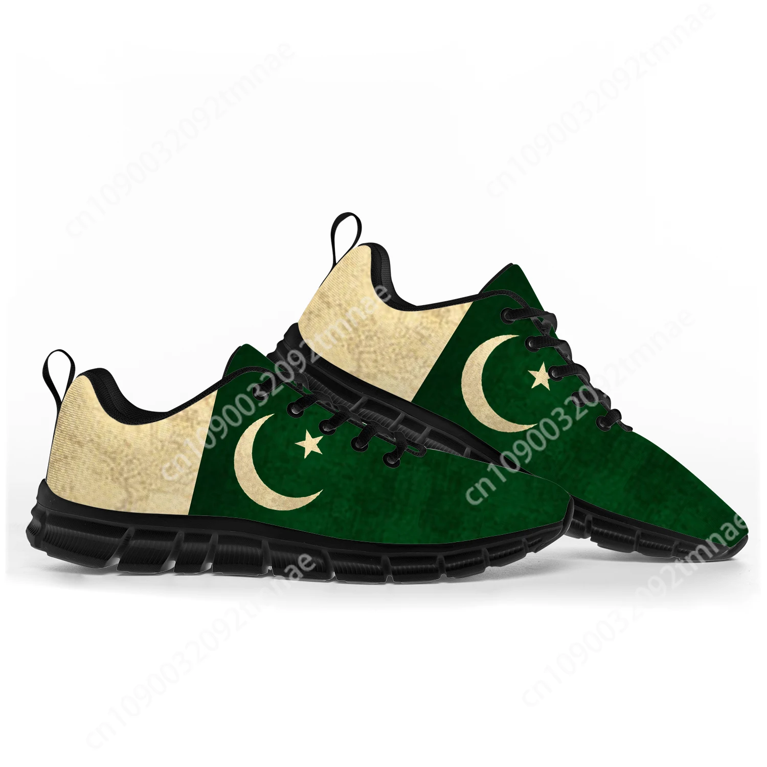 

Pakistani Flag Sports Shoes Mens Womens Teenager Kids Children Sneakers Pakistan Casual Custom High Quality Couple Shoes