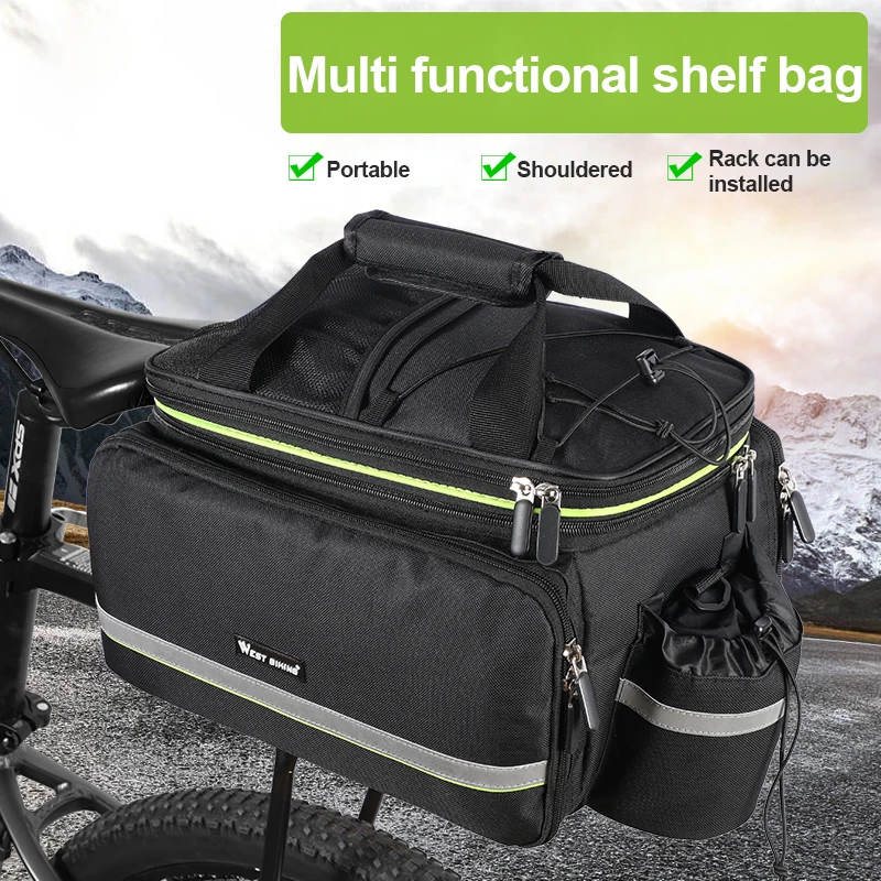 

Сумка-седло велосипедная 3 в 1, 20 л, водонепроницаемая