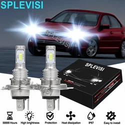 2x  H4 LED Headlight Bulbs 6000K White For FORD FUSION 2002-2012 KA 2009-2014 Focus MK1 1998 1999 2000 2001 2002 2003 2004