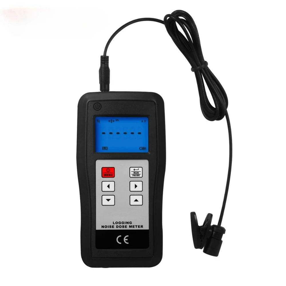 Digital Dosimeter Logging Noise Dose Meter 60 - 130, 60 - 130dB (A and C) Sound Decibel Level Tester (OEM Packaging Available)