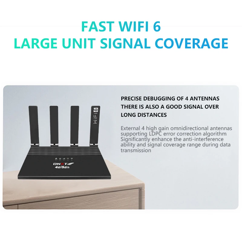 Factory PRICE DNXT Wireless 4G  Wifi Router With Battery High Quality LTE CPE Router With Sim Card Slot
